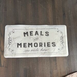 Decorative Kitchen Mat - Meals and Memories
